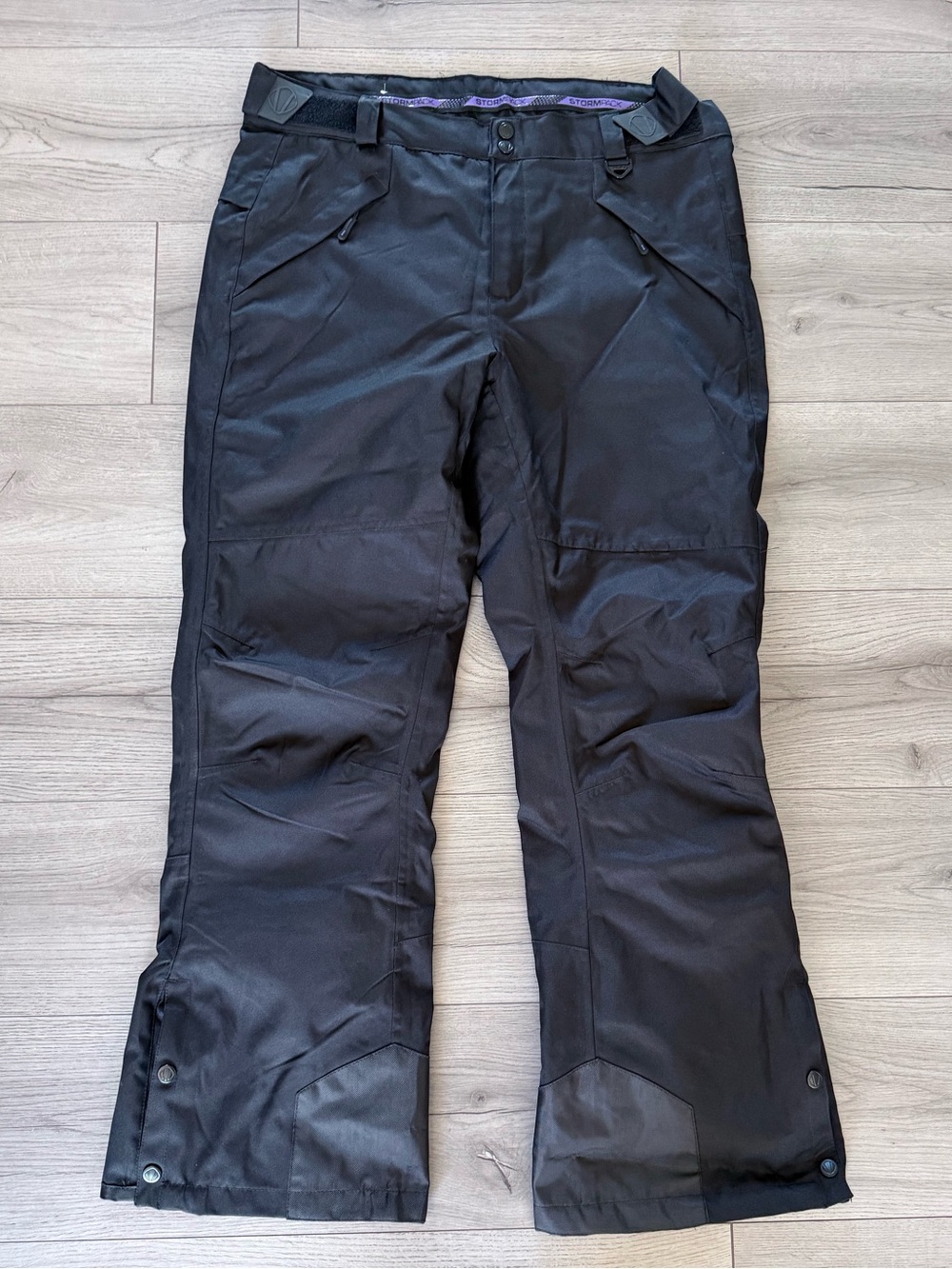 Sunice Stormpack Women’s Black Snow Pants Ski Snowboard Waterproof L/G